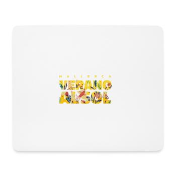 Mallorca Palm Saying Holiday Gift - Mouse Pad (horizontal) - white - Front