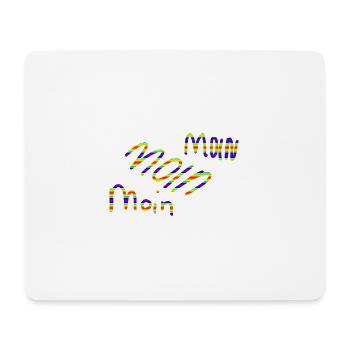 moin moin moin 3 - Mousepad (Querformat) - Weiß - Vorne