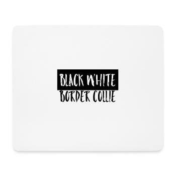 Border collie - Mouse Pad (horizontal) - white - Front
