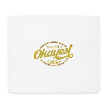Golf Course Golfing Golf Gift - Mouse Pad (horizontal) - white - Front