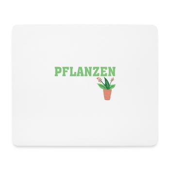 Les plantes vont toujours jardinier dictons mesdames - Tapis de souris (format paysage) - blanc - Devant