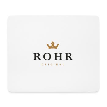 Rohr Original Familienlogo - Mousepad (Querformat) - Weiß - Vorne