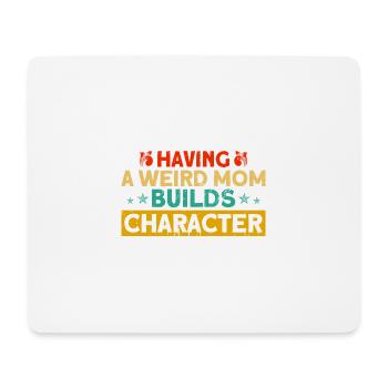 Ironie Sarcastique Noir Humour Cadeau - Tapis de souris (format paysage) - blanc - Devant