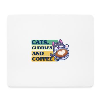 Cat Cat Mama Cat Lover Gift - Mouse Pad (horizontal) - white - Front