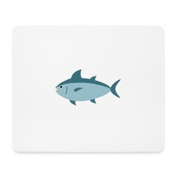 Tuna Fish - Mouse Pad (horizontal) - white - Front