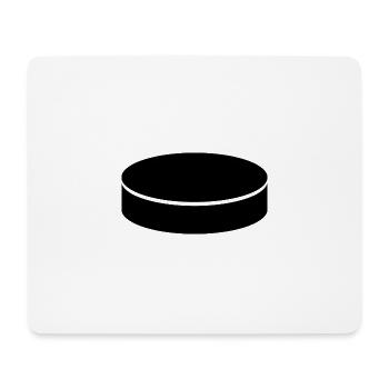 Hockey Puck - Mouse Pad (horizontal) - white - Front
