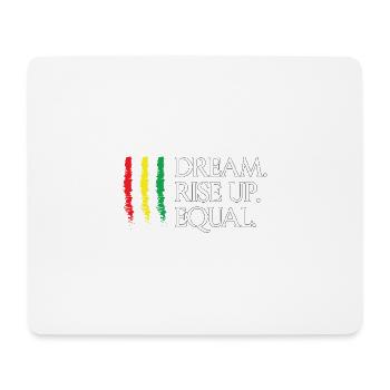 black history month Quote Gift - Mouse Pad (horizontal) - white - Front