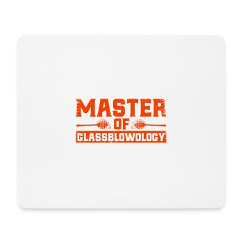 Glassworker Glass Blowing Glassblower Cadeau - Tapis de souris (format paysage) - blanc - Devant