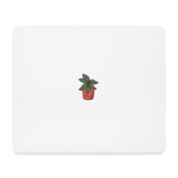 Les plantes aiment le battement de cœur jardinier dictons mesdames - Tapis de souris (format paysage) - blanc - Devant