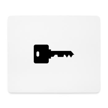 House key - Mouse Pad (horizontal) - white - Front