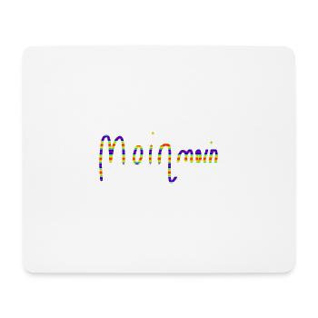 moin 4 - Mousepad (Querformat) - Weiß - Vorne