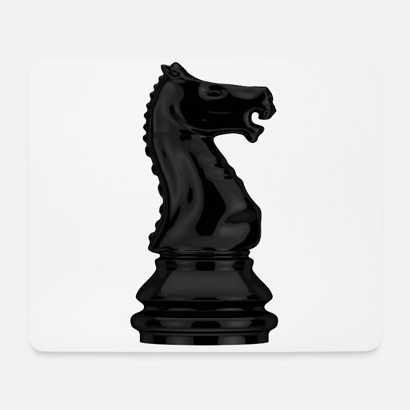 Knight. - Mousepad (Querformat) - Weiß