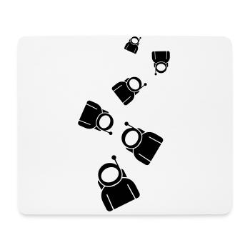 Astronaut icon icon - Mouse Pad (horizontal) - white - Front