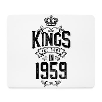 kings are born 1959 - Mouse Pad (horizontal) - white - Front