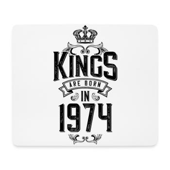 kings are born 1974 - Mouse Pad (horizontal) - white - Front