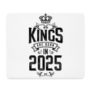 kings are born 2025 - Mouse Pad (horizontal) - white - Front