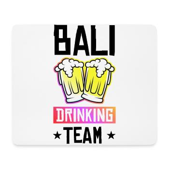 Bali Drinking Team - Mouse Pad (horizontal) - white - Front