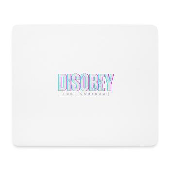 DISOBEY - DAS LEBEN 2 - Mousepad (Querformat) - Weiß - Vorne