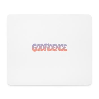 Foi chrétienne Godfidence Inspirant - Tapis de souris (format paysage) - blanc - Devant