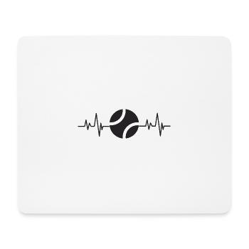 T-shirt,Tennis, ideal for a gift,christmas - Mouse Pad (horizontal) - white - Front