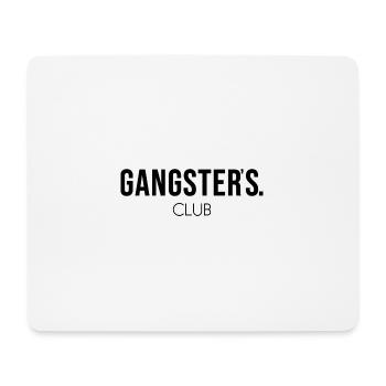 gangstas club - Mousepad (Querformat) - Weiß - Vorne
