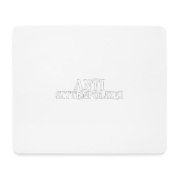Iran Polizei Freiheit Frauen Geschenk - Mousepad (Querformat) - Weiß - Vorne