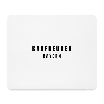 Kaufbeuren, Bavière - Tapis de souris (format paysage) - blanc - Devant