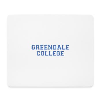 Greendale College Uni Spruch Geschenk - Mousepad (Querformat) - Weiß - Vorne