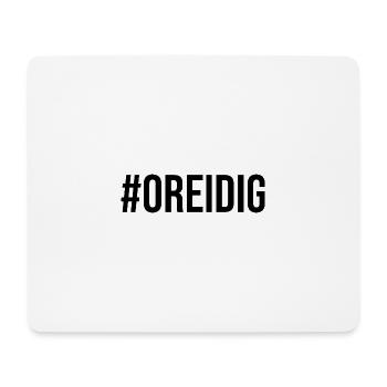 Oraidig bayrischer Ausdruck - Mousepad (Querformat) - Weiß - Vorne