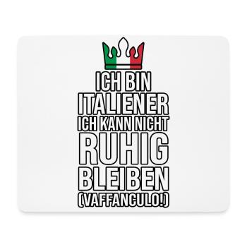 Italien Italiener Vaffanculo - Mousepad (Querformat) - Weiß - Vorne