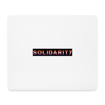 Lesbian Solidarity - Mouse Pad (horizontal) - white - Front