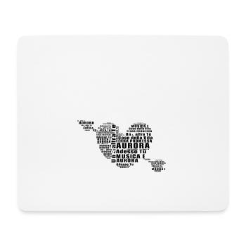 L`Aurora ,Terra Promessa,Adesso Tu, Italo Hit - Mousepad (Querformat) - Weiß - Vorne