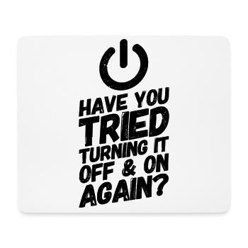 Admin Administrator Computer Science Computer - Mouse Pad (horizontal) - white - Front