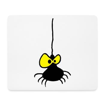 Grumpy Spider Zweifarbiges Design - Mousepad (Querformat) - Weiß - Vorne