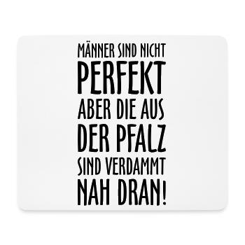 Pfälzer Männer aus der Pfalz - Mousepad (Querformat) - Weiß - Vorne