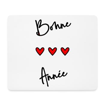 BONNE ANNEE. SAINT SYLVESTRE. NOUVELLE ANNÉE - Tapis de souris (format paysage) - blanc - Devant