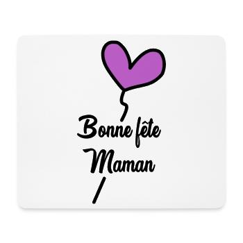 MUTTERTAG. SCHÖNEN MUTTERTAG. MAMA - Mousepad (Querformat) - Weiß - Vorne