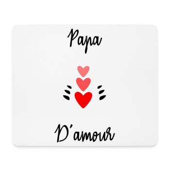 HAPPY FATHER'S DAY. DAD. FATHER'S DAY. FATHER - Mouse Pad (horizontal) - white - Front