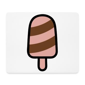 Popsicles Graphic - Mouse Pad (horizontal) - white - Front