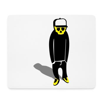 emo - Mousepad (Querformat) - Weiß - Vorne