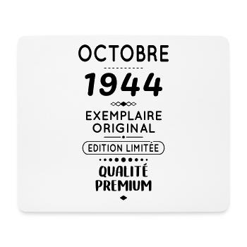 80th Anniversary - October 1944 Original - Mouse Pad (horizontal) - white - Front