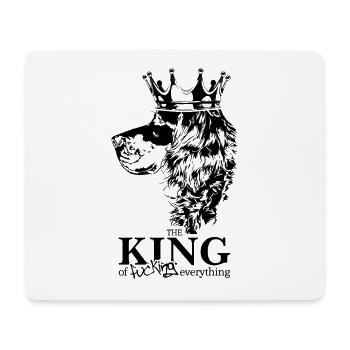 Gordon Setter Roi de tout Dog Wilsigns - Tapis de souris (format paysage) - blanc - Devant
