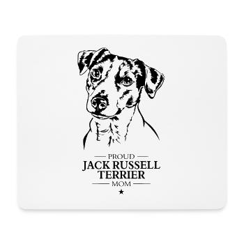Jack Russell Terrier Mom Dog Dog Wilsigns - Mouse Pad (horizontal) - white - Front