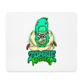 Zombie Gorilla - Mousepad (Querformat) - Weiß - Vorne