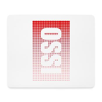 Osten Ossi DDR Ost stolz Trabi Geschenk Nostalgie - Mousepad (Querformat) - Weiß - Vorne