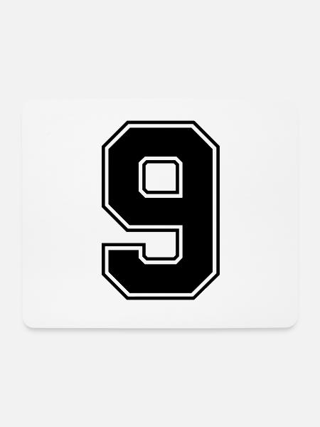 9 - Mousepad (Querformat) - Weiß
