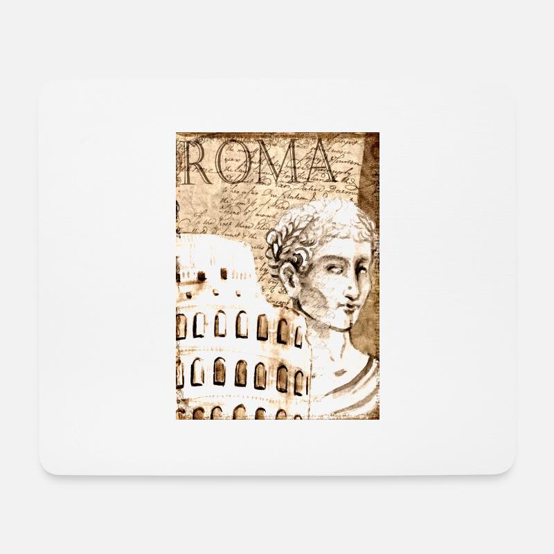 ITALIEN ROM - JULIUS - Mousepad (Querformat) - Weiß