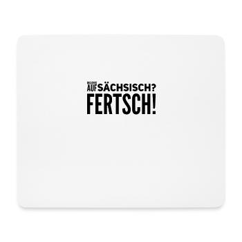 sächsischer Organsmus - Mousepad (Querformat) - Weiß - Vorne
