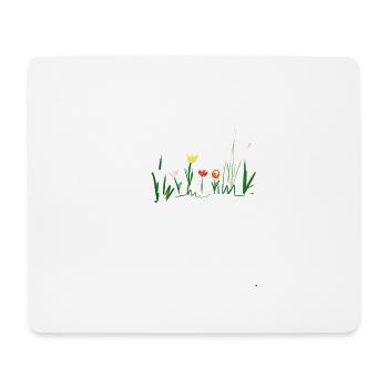 Plantes Idées cadeaux jardin jardin jardin hobby design - Tapis de souris (format paysage) - blanc - Devant