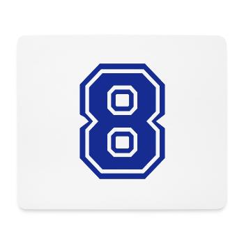 8 - Mouse Pad (horizontal) - white - Front